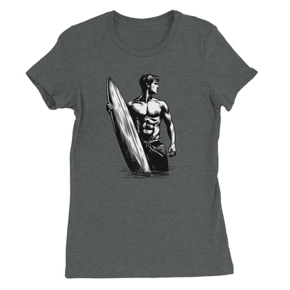 Surfer Guy Womens T-shirt