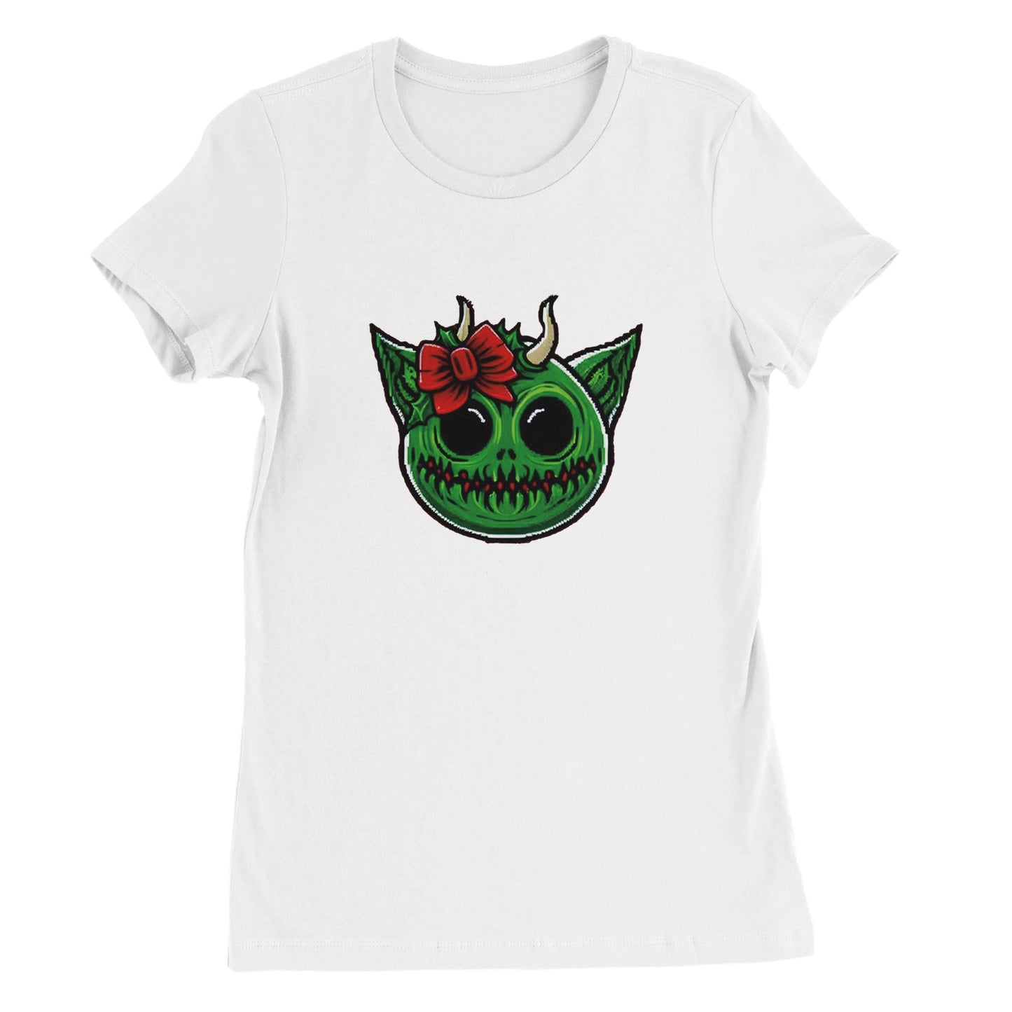 Green Monster Womens T-shirt