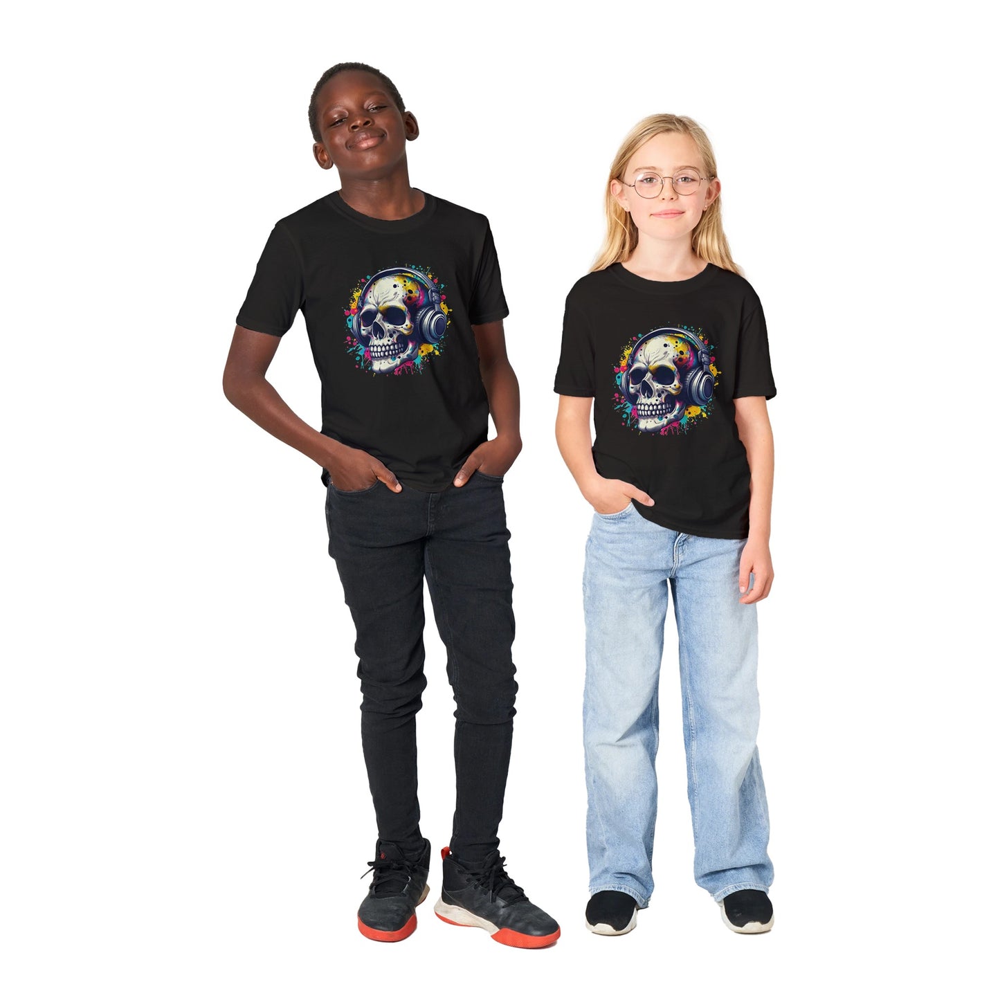 Musical Skull Kids T-shirt