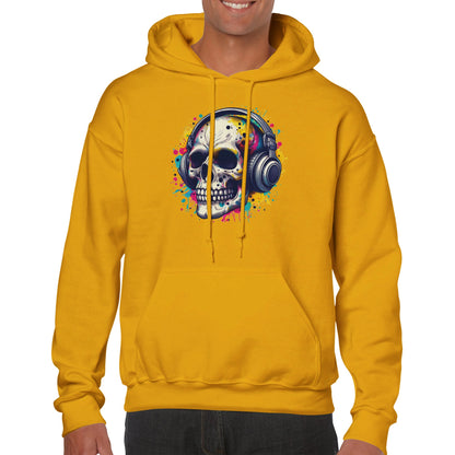 Musical Skull Pullover Hoodie