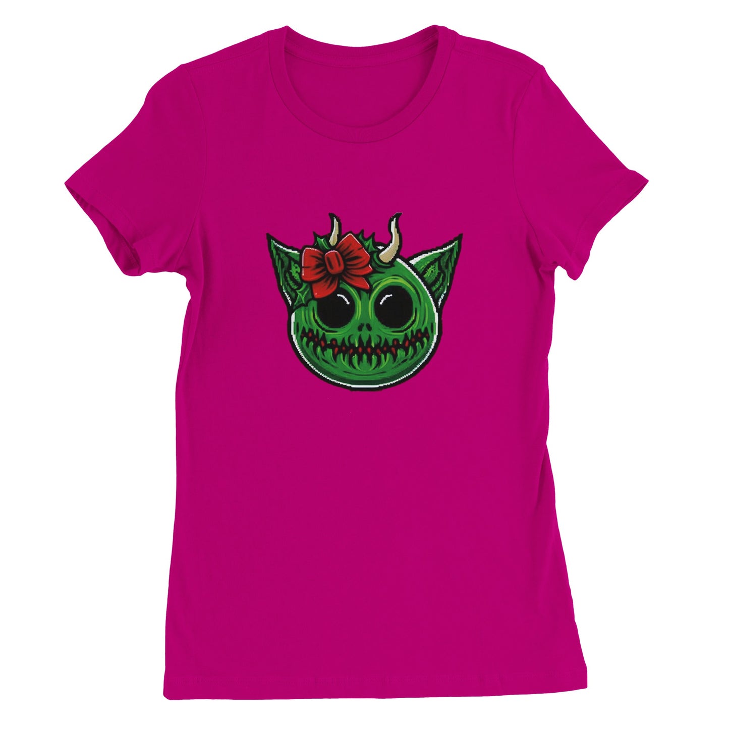 Green Monster Womens T-shirt