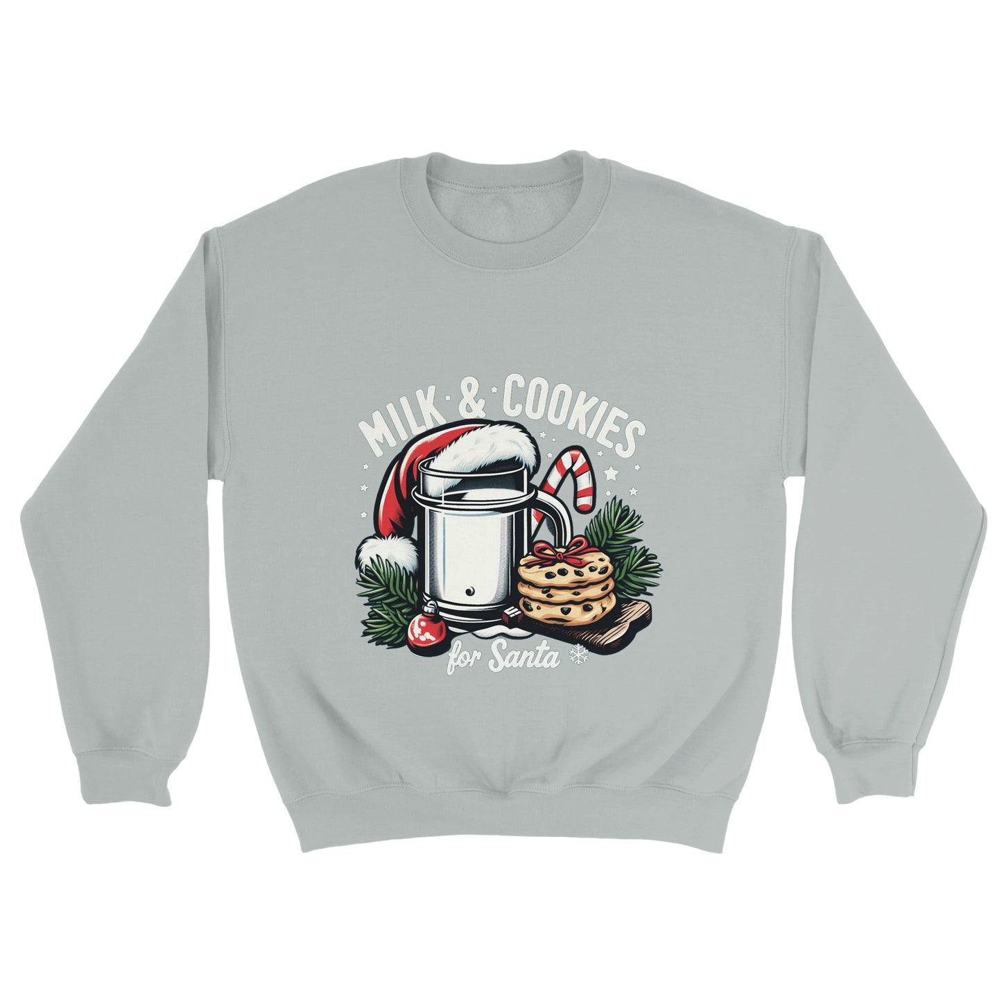 Santa's Milk & Cookies Christmas Sweatshirt