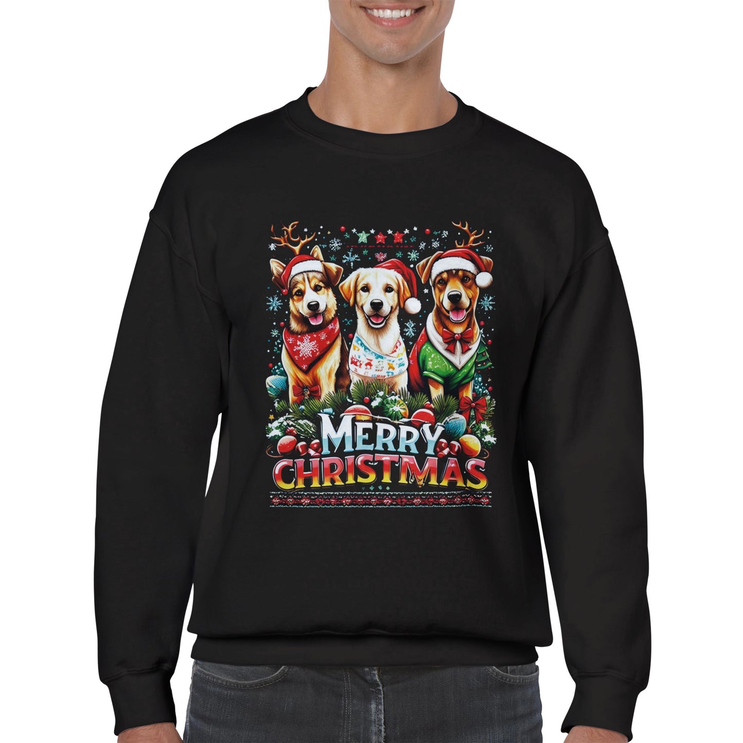 Merry Doggy Christmas Sweatshirt