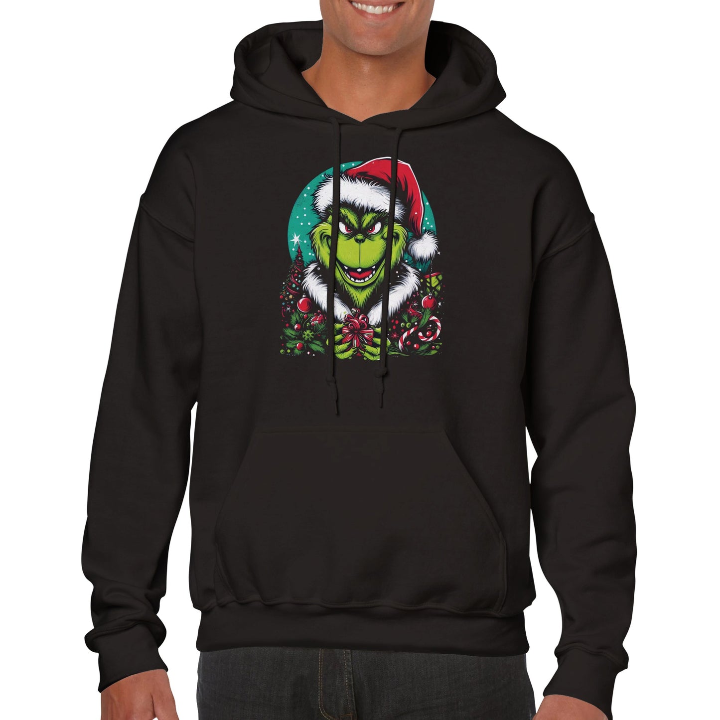 Christmas Grinch Pullover Hoodie