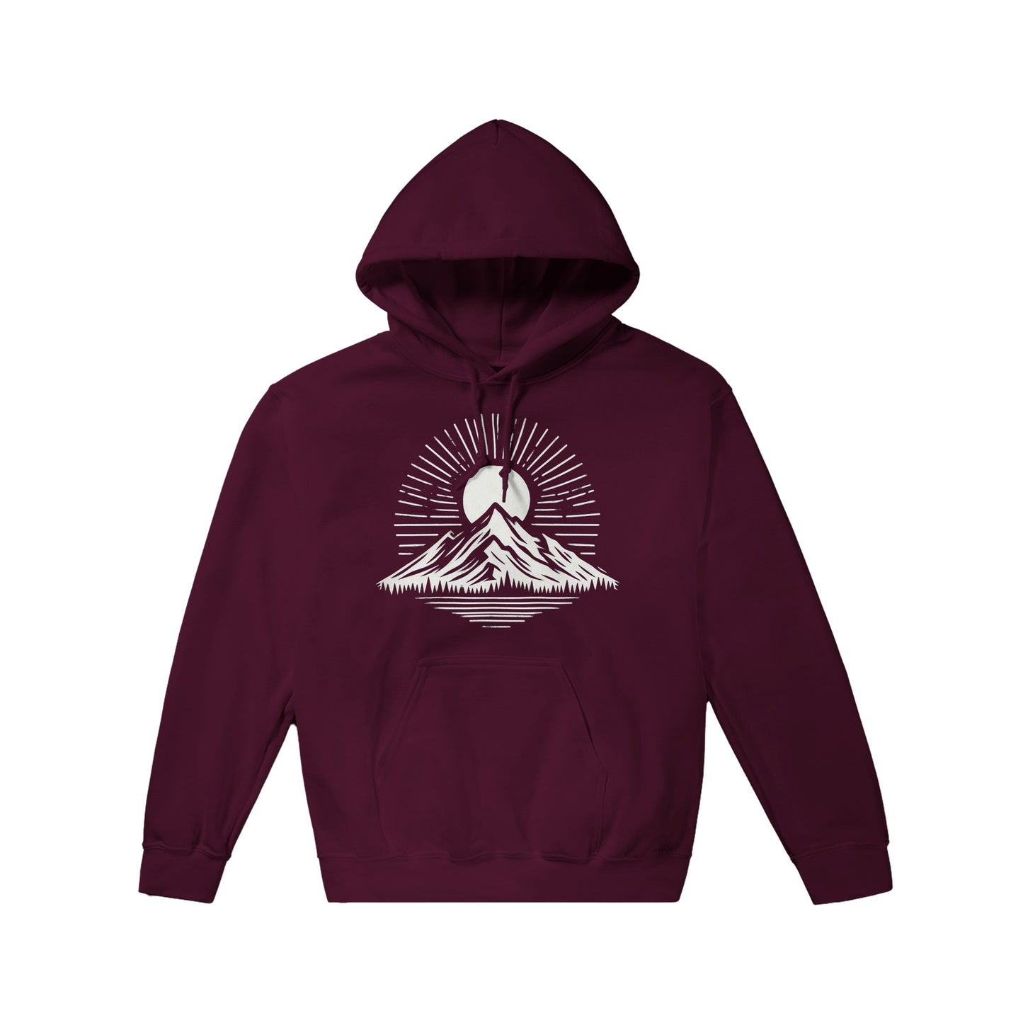 Mountain Sunrise Pullover Hoodie