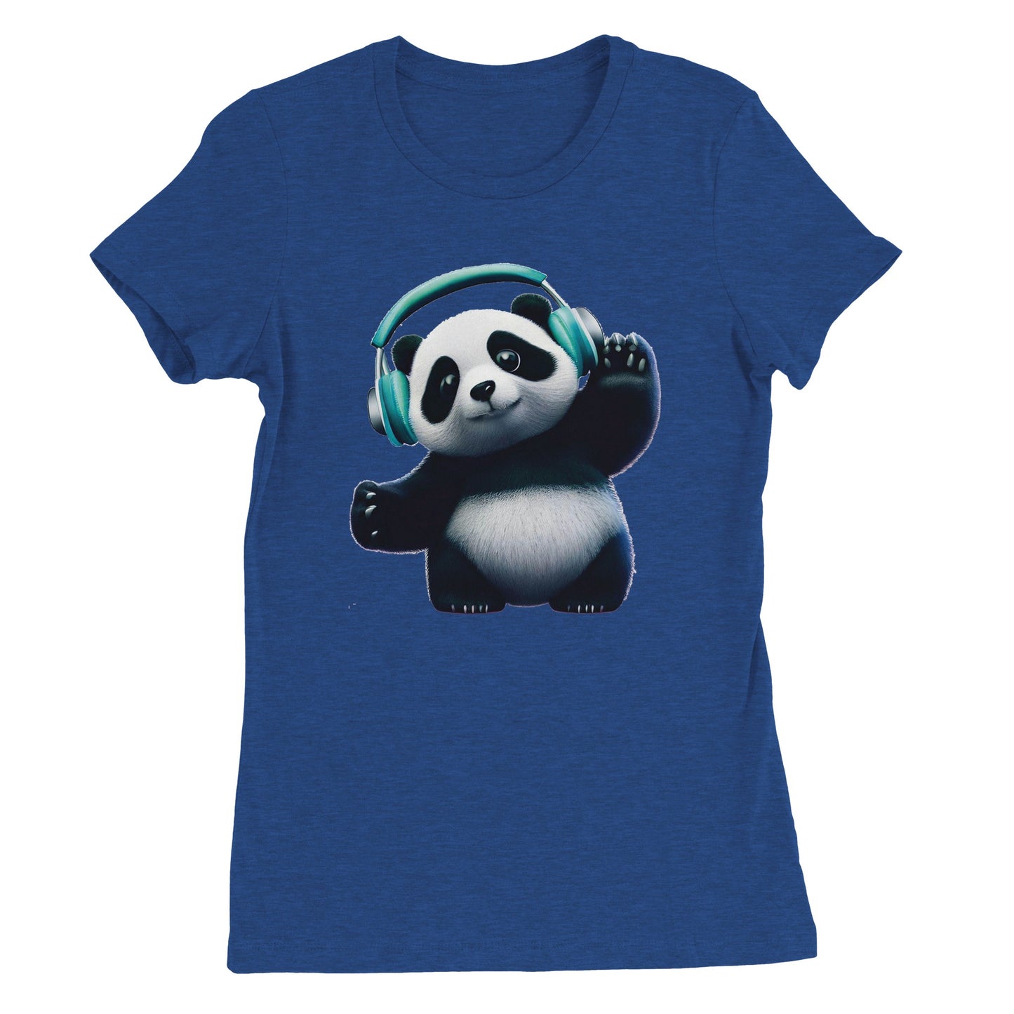 Dancing Panda Womens T-shirt