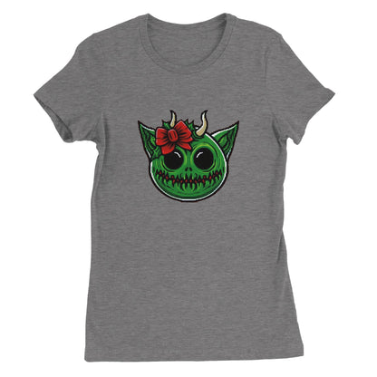 Green Monster Womens T-shirt