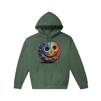 Rainbow Smiley Pullover Hoodie