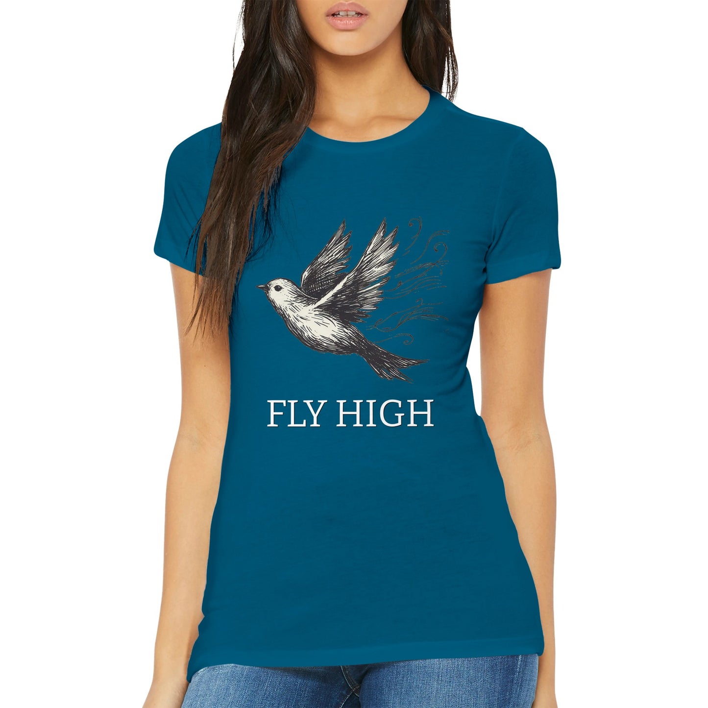 Bird in the Sky Womens T-shirt