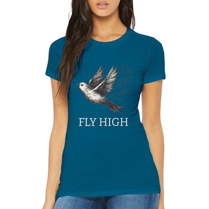 Bird in the Sky Womens T-shirt