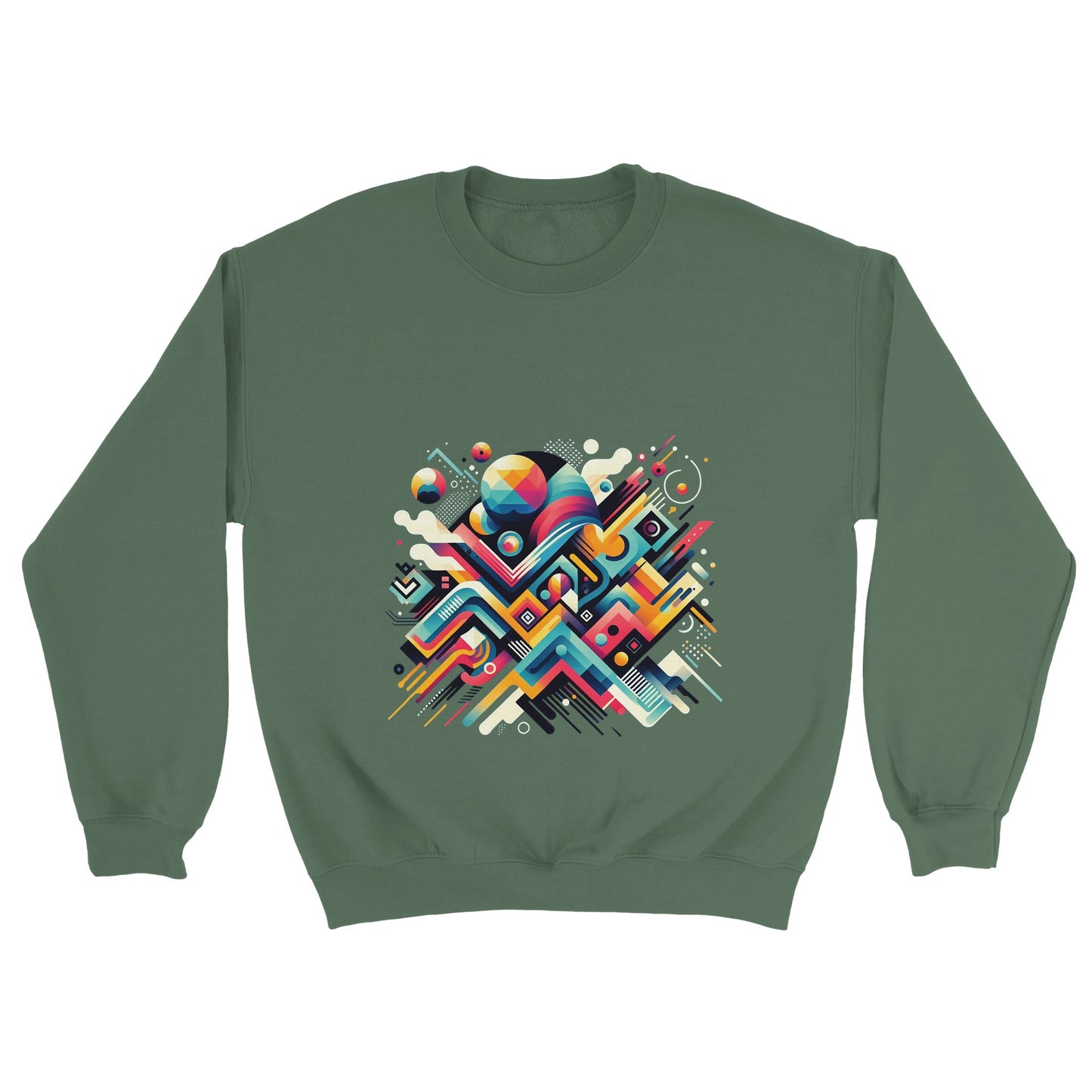 Abstract Geometrics Sweatshirt