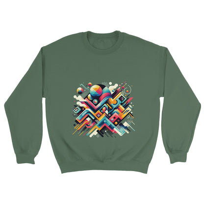 Abstract Geometrics Sweatshirt