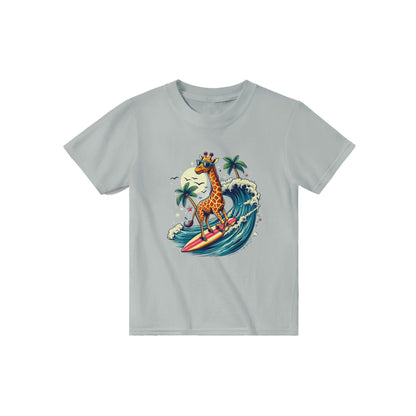 Surfing Giraffe Kids T-shirt