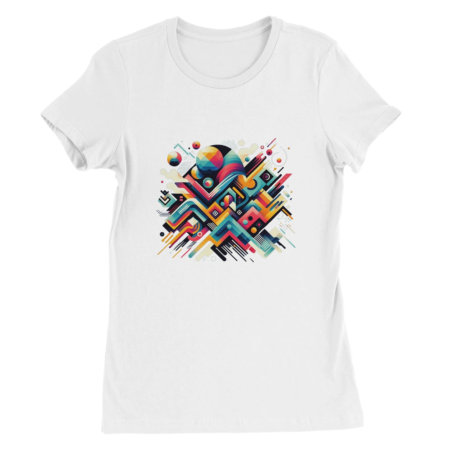 Abstract Geometrics Womens T-shirt