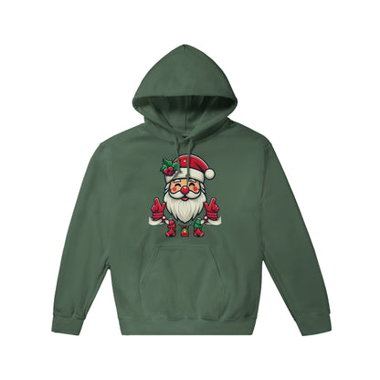 Red Nose Santa Pullover Hoodie