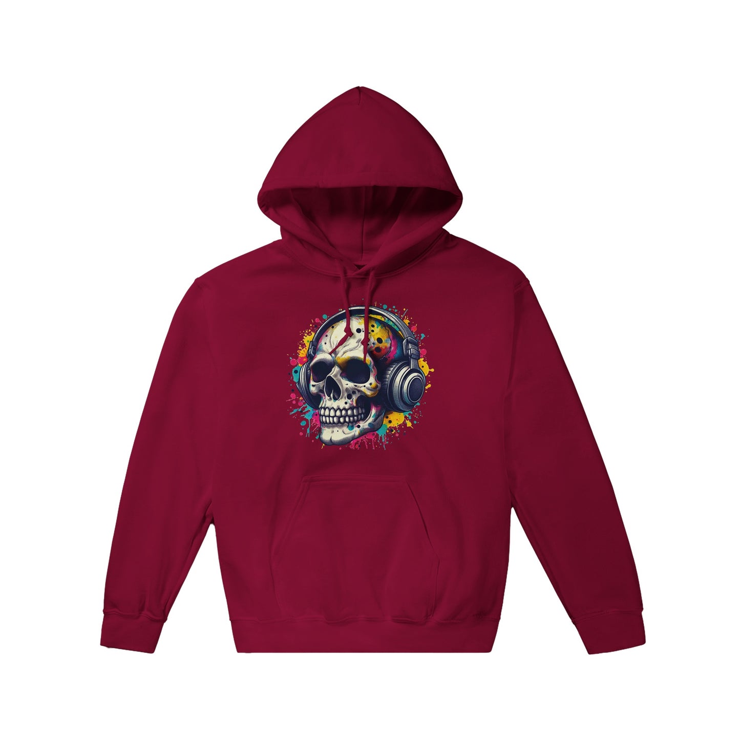 Musical Skull Pullover Hoodie