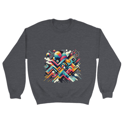 Abstract Geometrics Sweatshirt