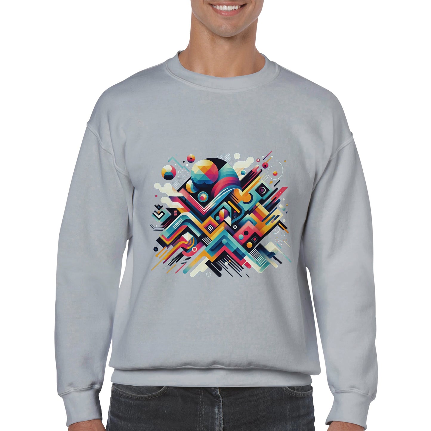 Abstract Geometrics Sweatshirt