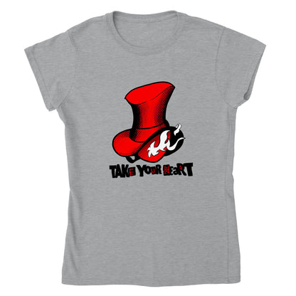 Take Your Heart Womens T-shirt