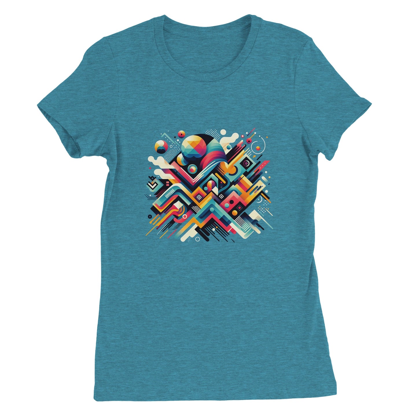 Abstract Geometrics Womens T-shirt