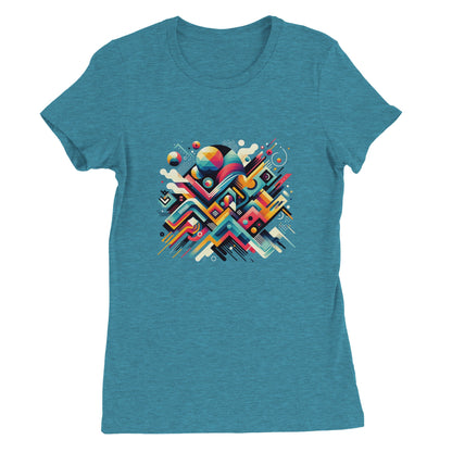 Abstract Geometrics Womens T-shirt