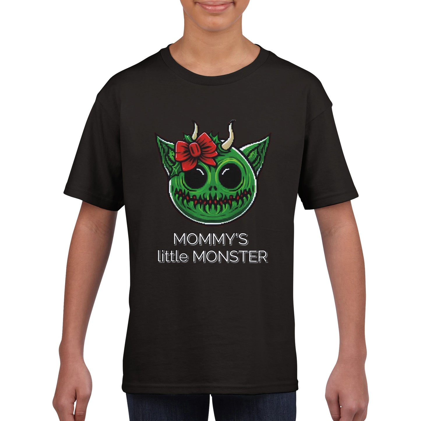 Mommy's little Monster Kids T-shirt