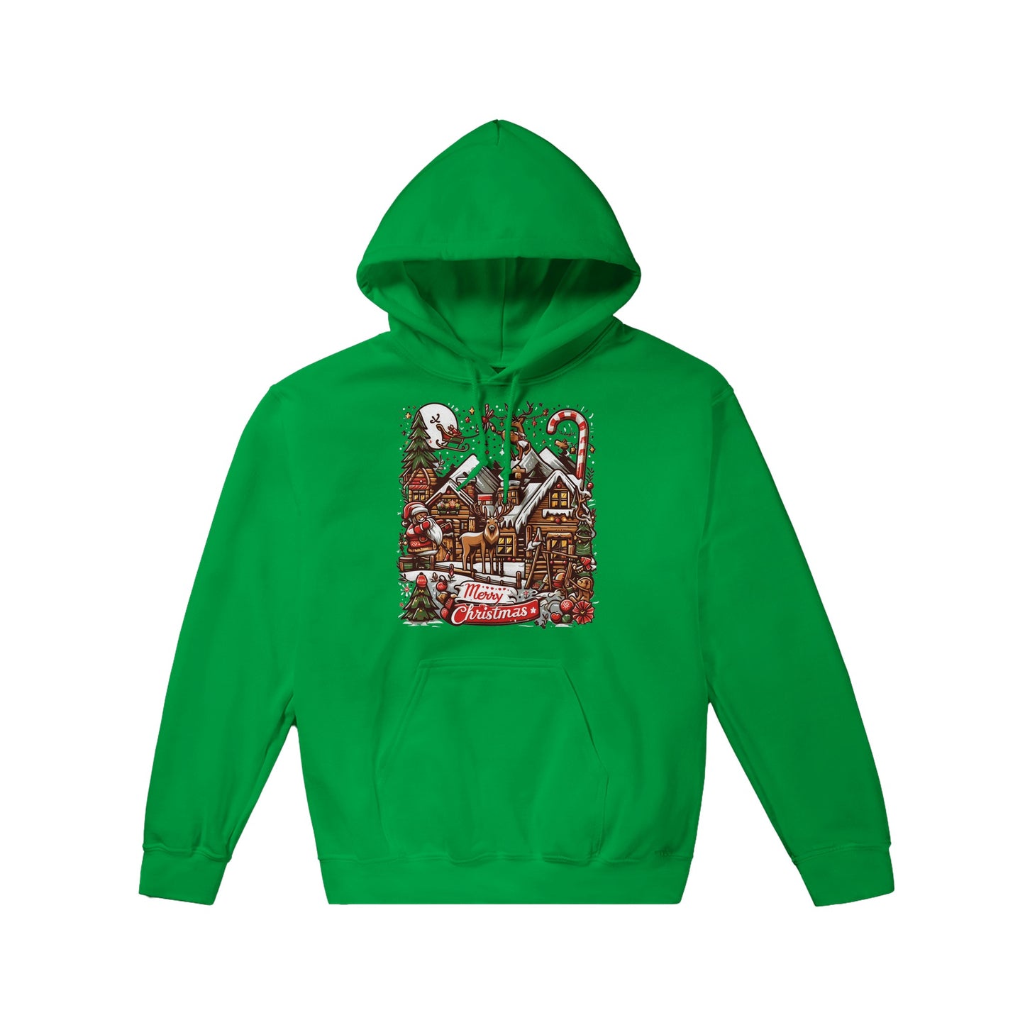 Merry Christmas Pullover Hoodie