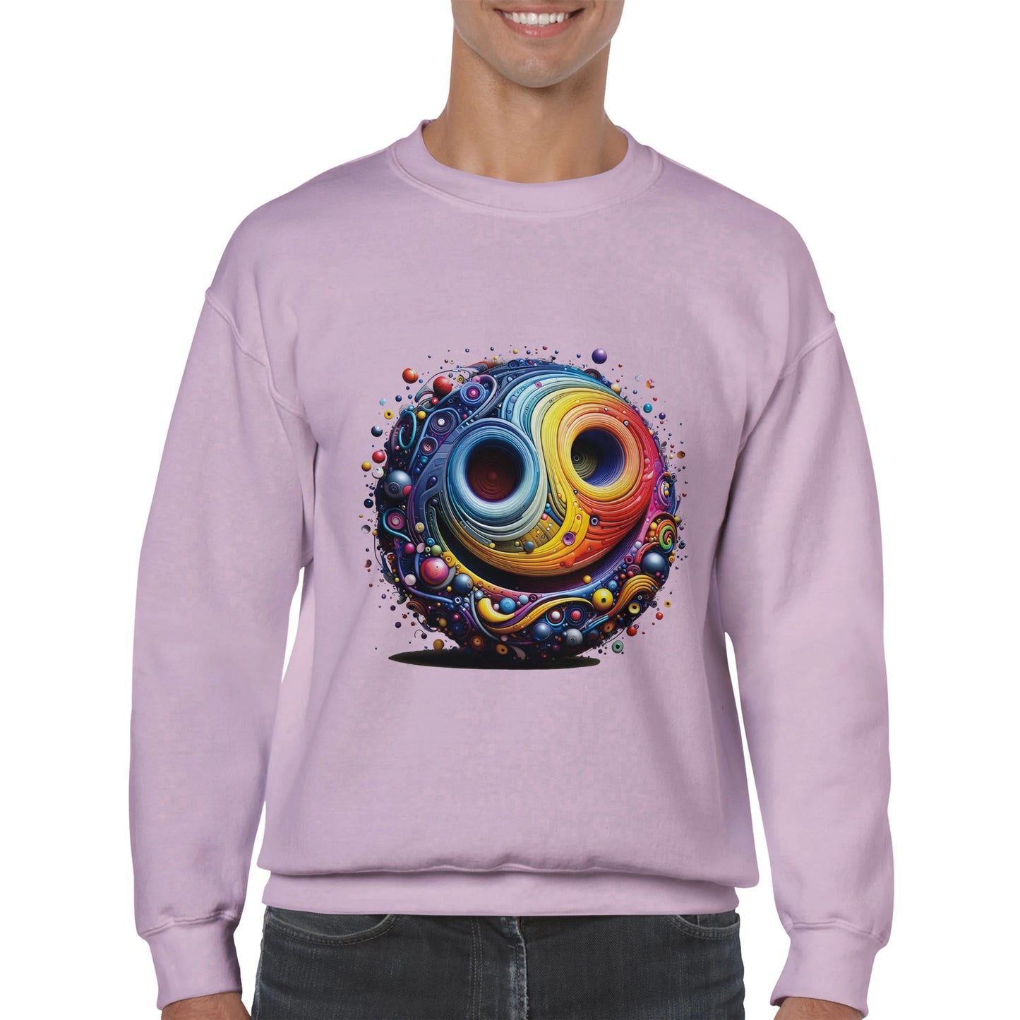 Rainbow Smiley Sweatshirt