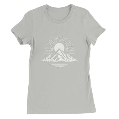 Mountain Sunrise Womens T-shirt