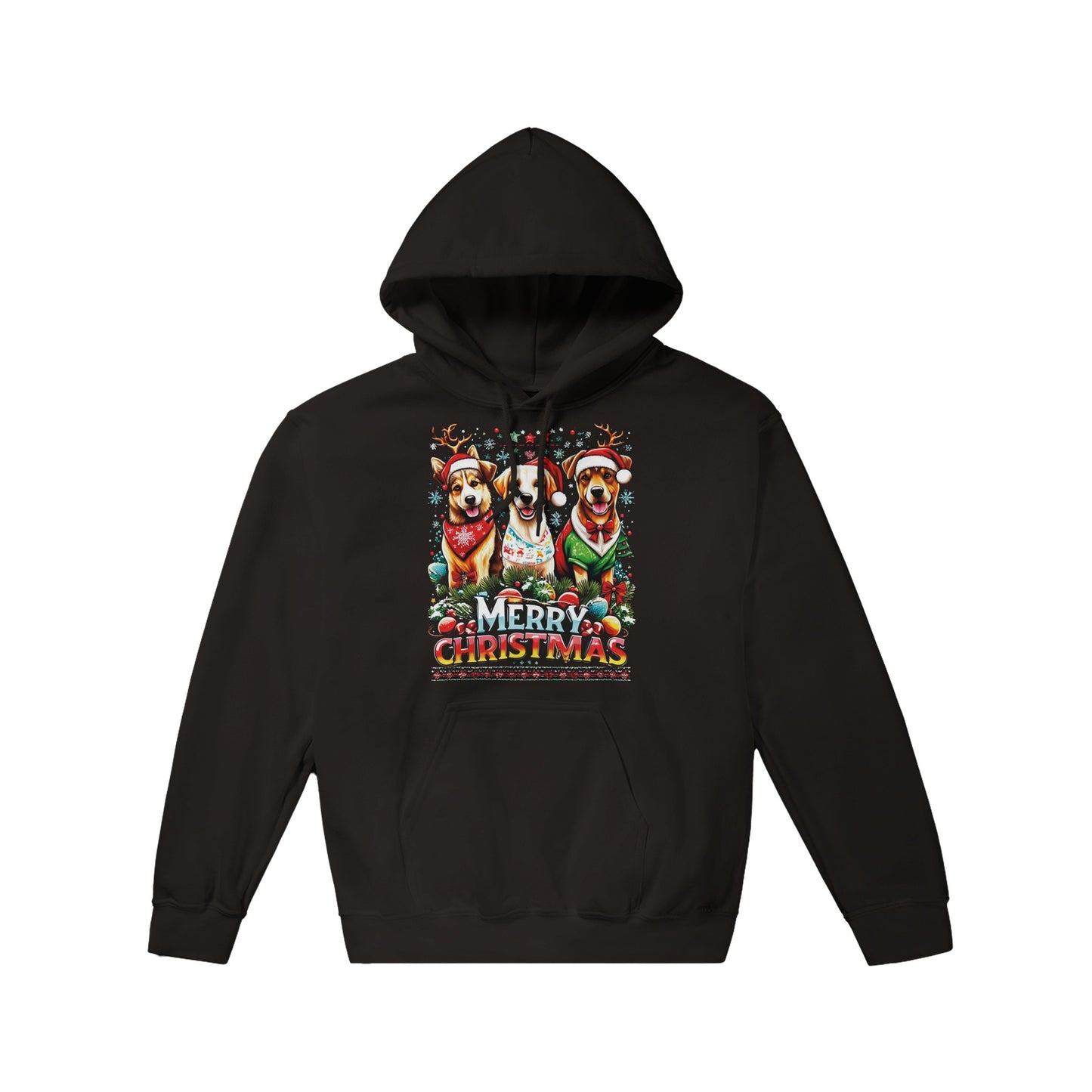 Merry Doggy Christmas Pullover Hoodie