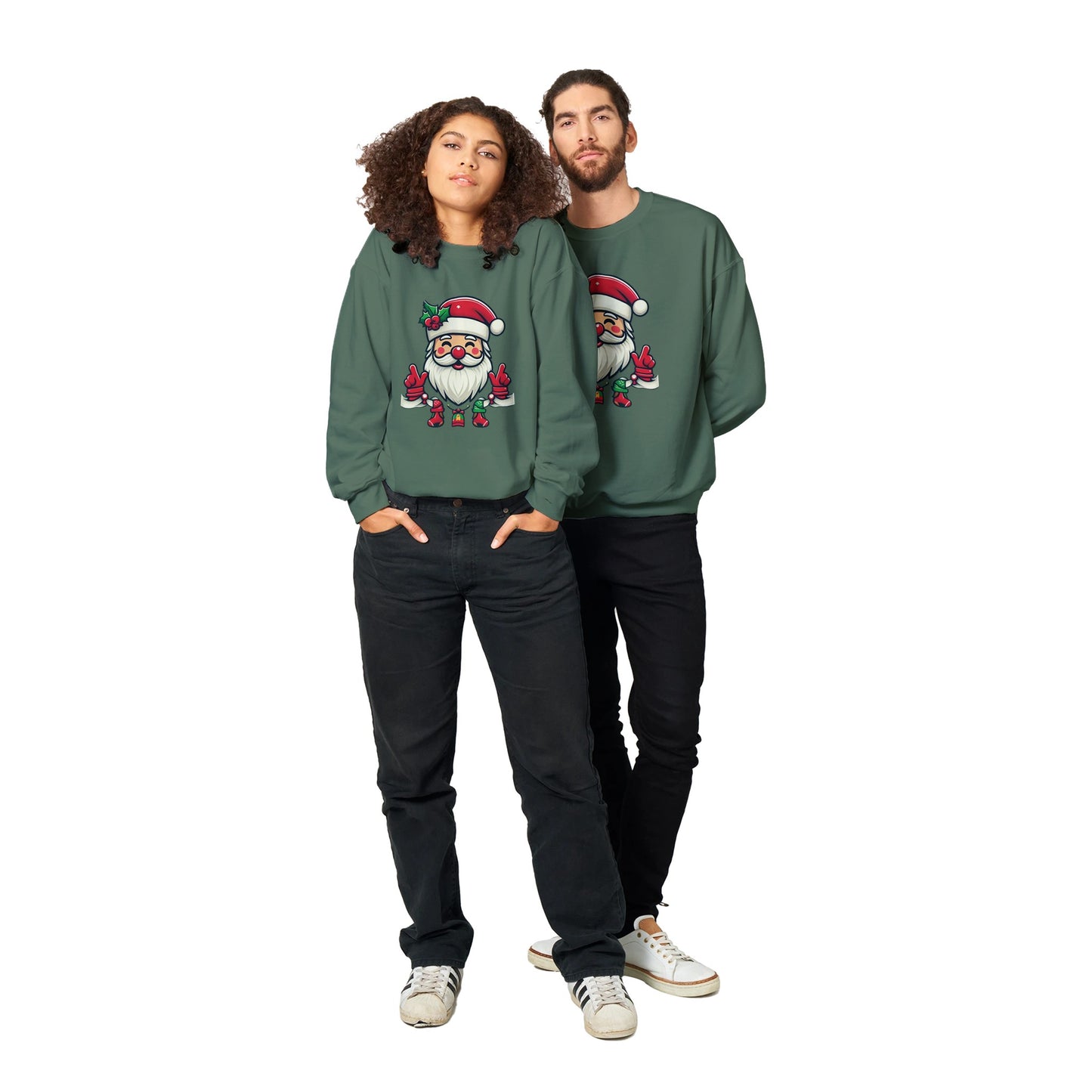 Red Nose Santa Sweatshirt