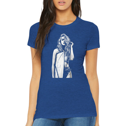 Surfer Girl Womens T-shirt