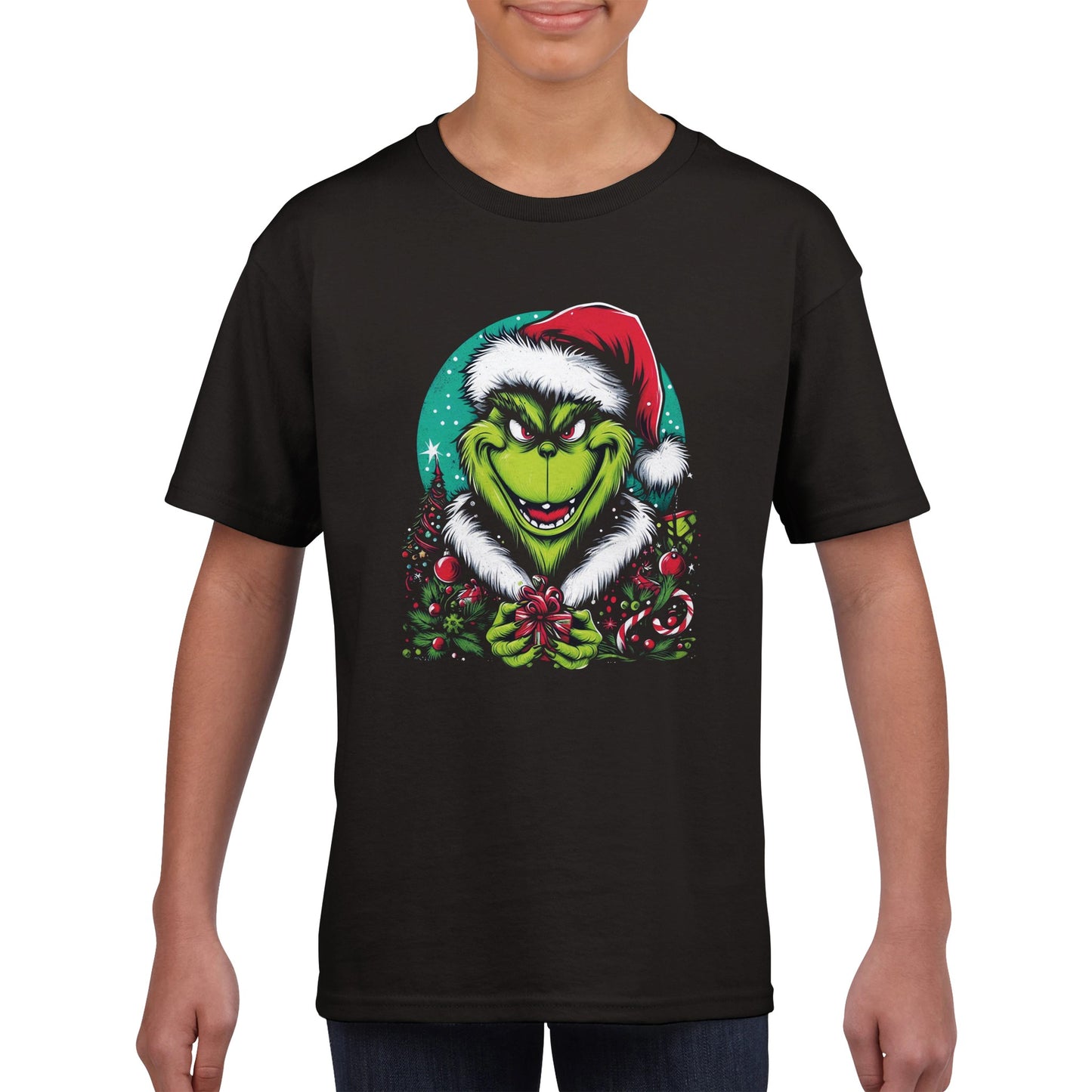 Christmas Grinch Kids T-shirt