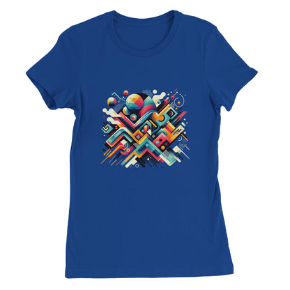 Abstract Geometrics Womens T-shirt