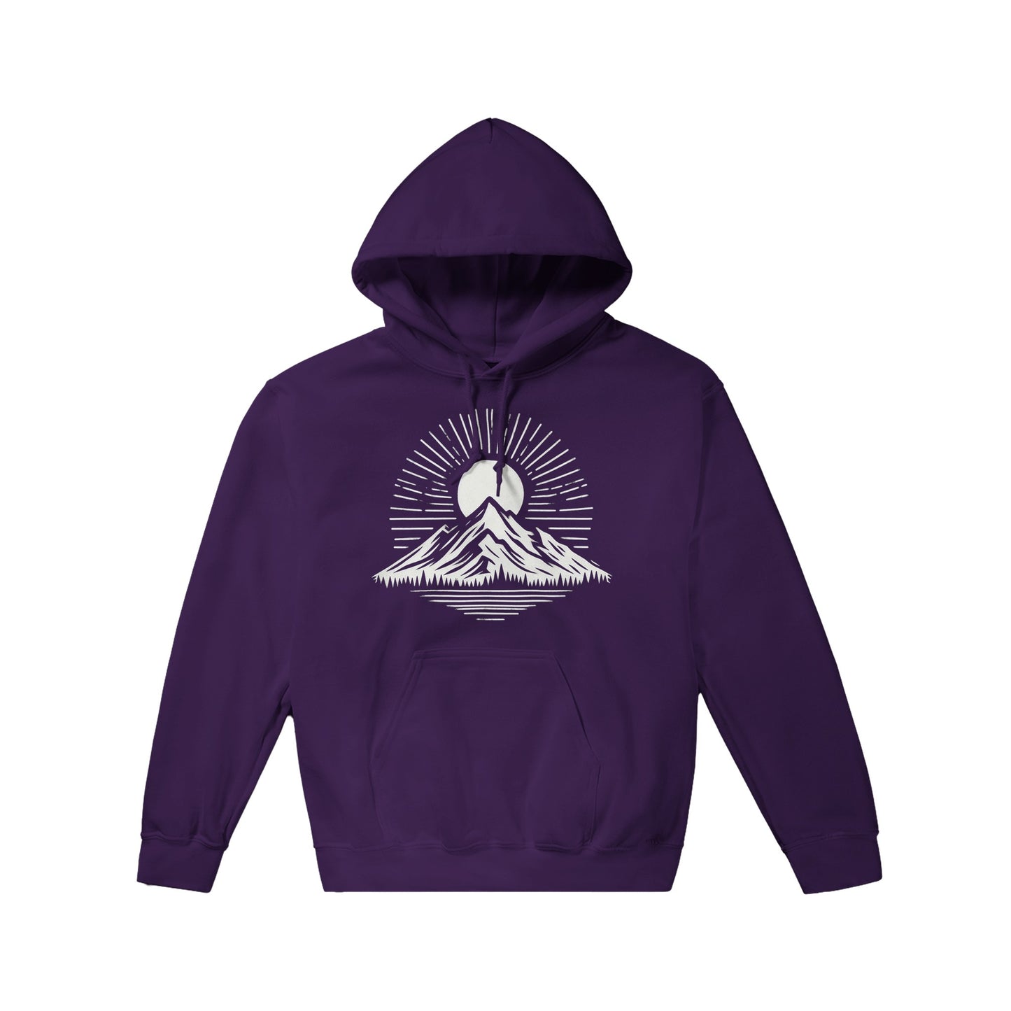 Mountain Sunrise Pullover Hoodie