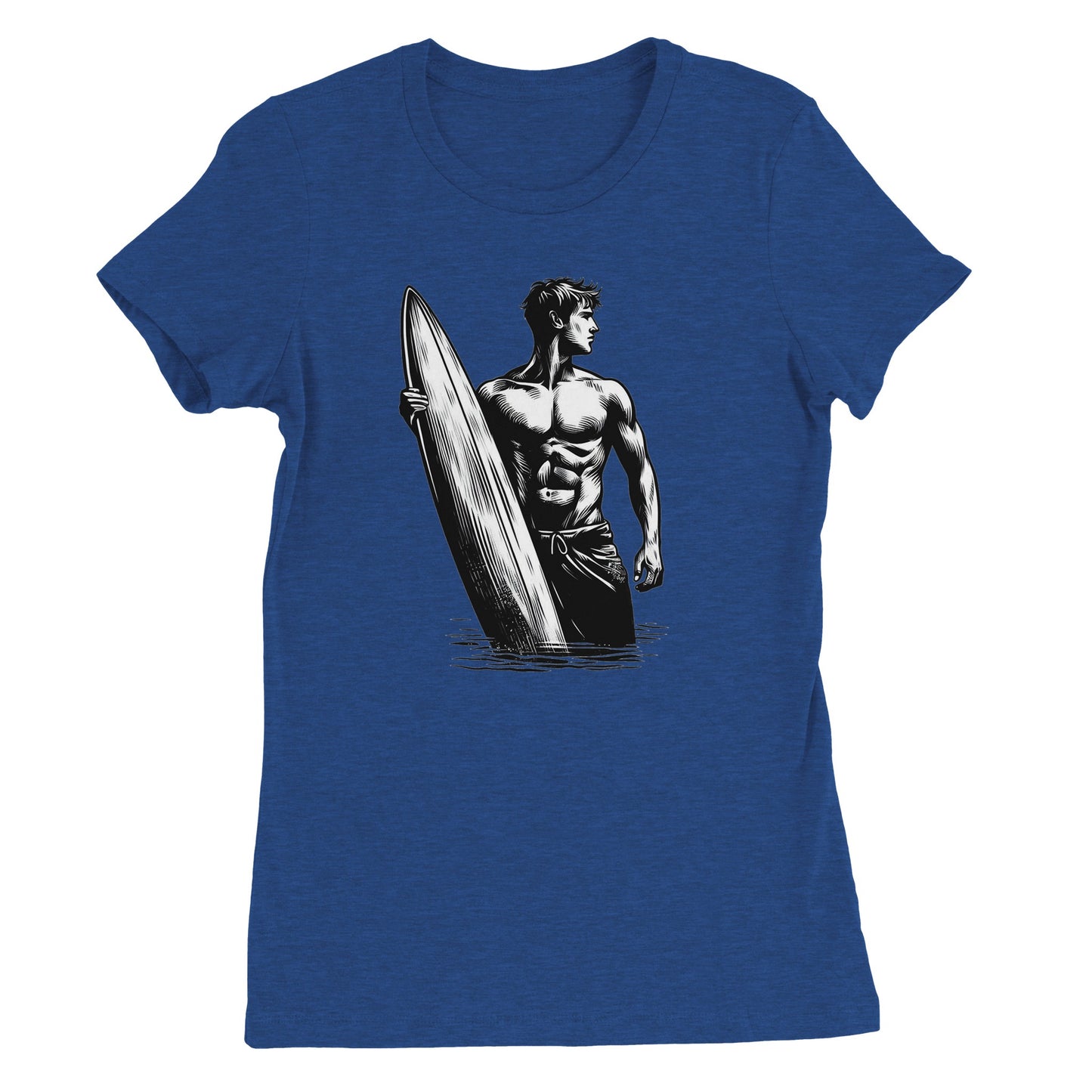 Surfer Guy Womens T-shirt