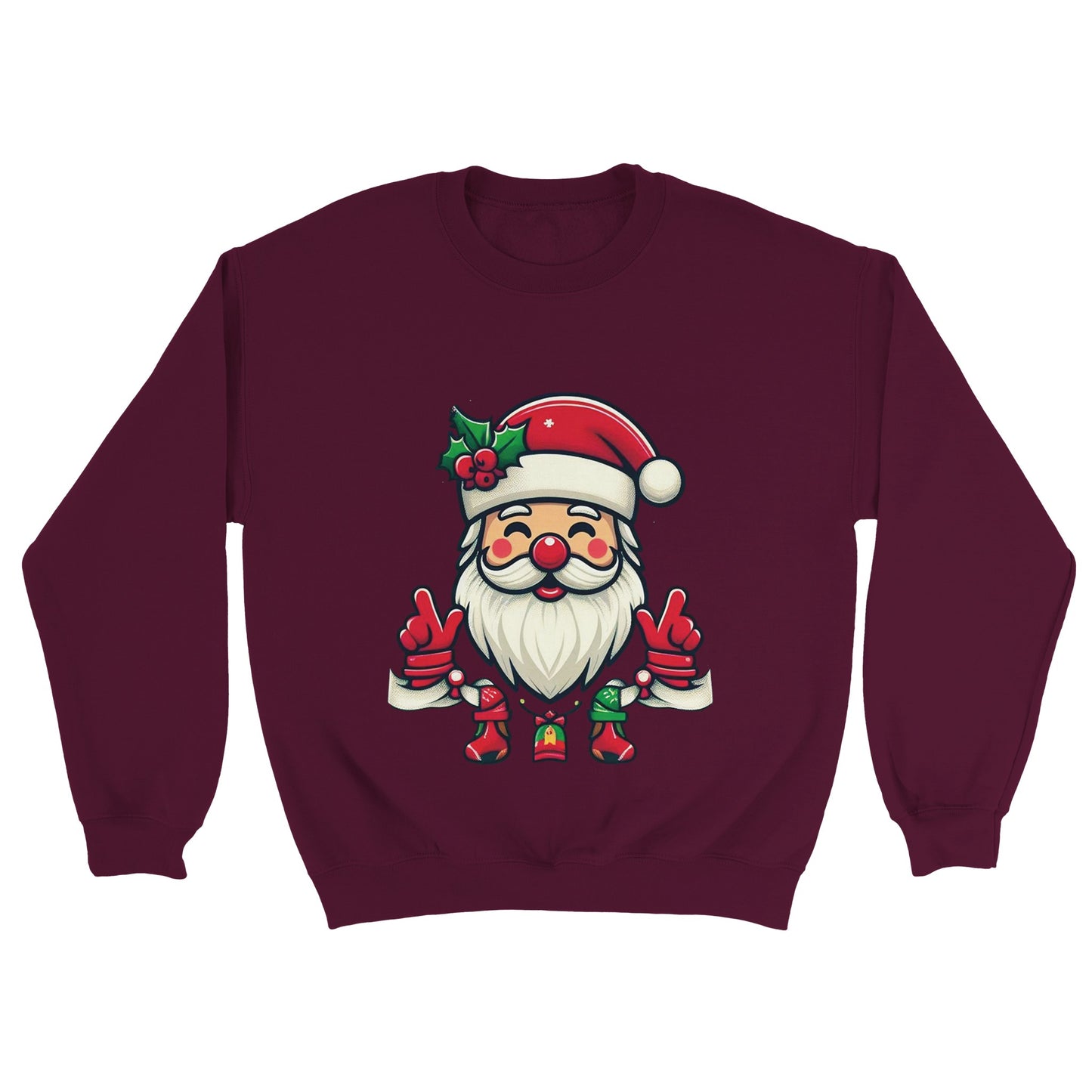 Red Nose Santa Sweatshirt