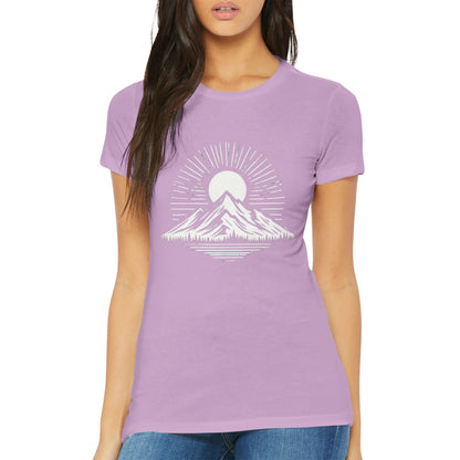 Mountain Sunrise Womens T-shirt