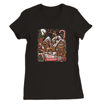 Merry Christmas Womens T-shirt