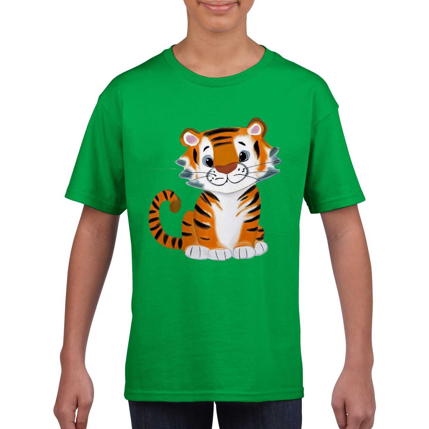 Friendly Tiger Kids T-shirt