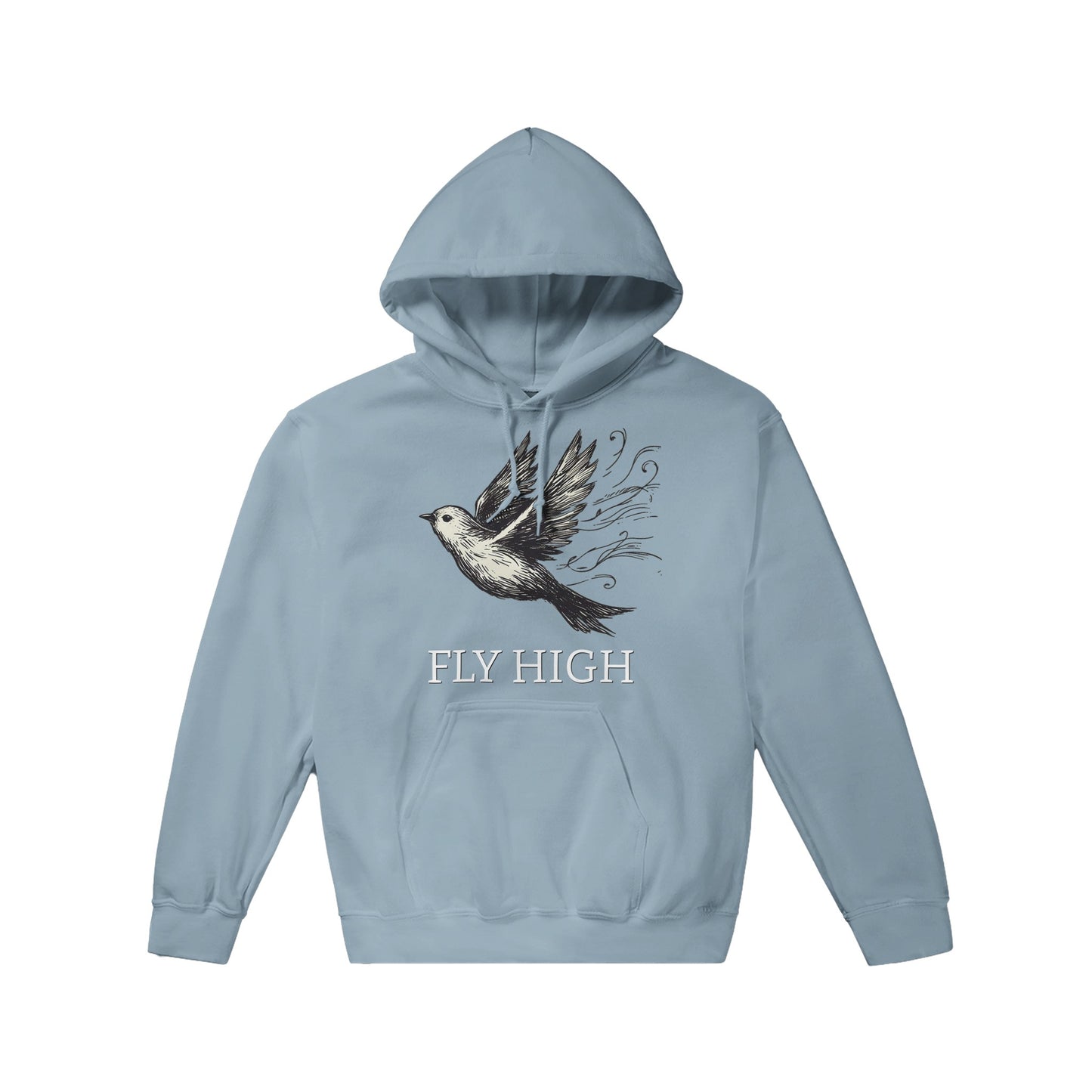 Bird in the Sky Pullover Hoodie