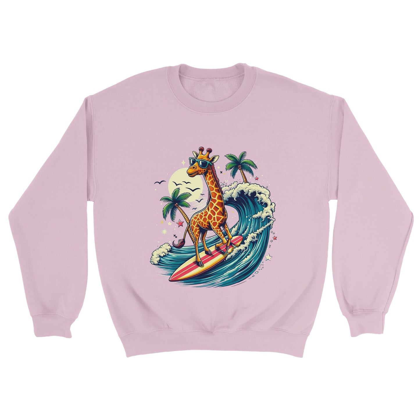 Surfing Giraffe Sweatshirt