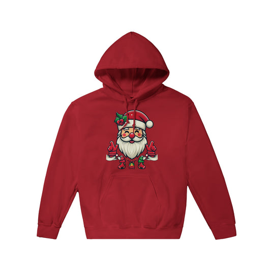 Red Nose Santa Pullover Hoodie