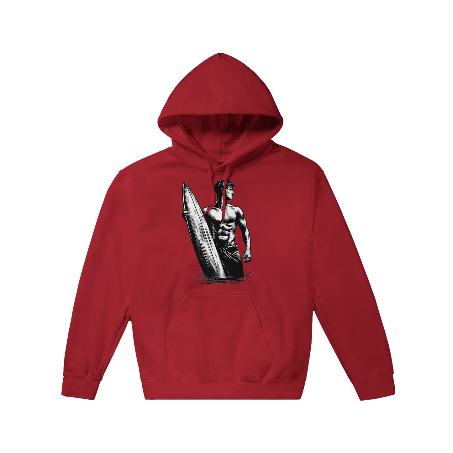 Surfer Guy Pullover Hoodie