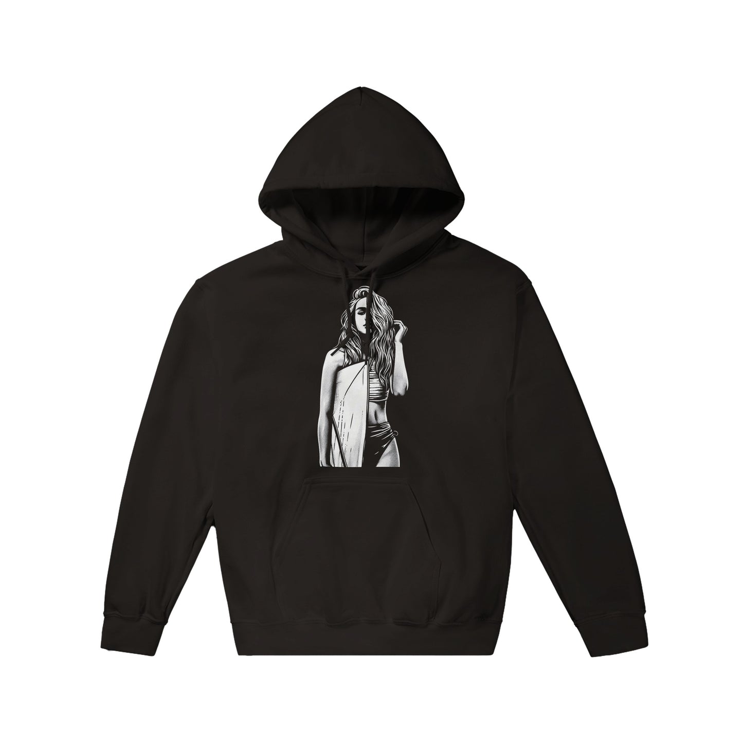 Surfer Girl Pullover Hoodie