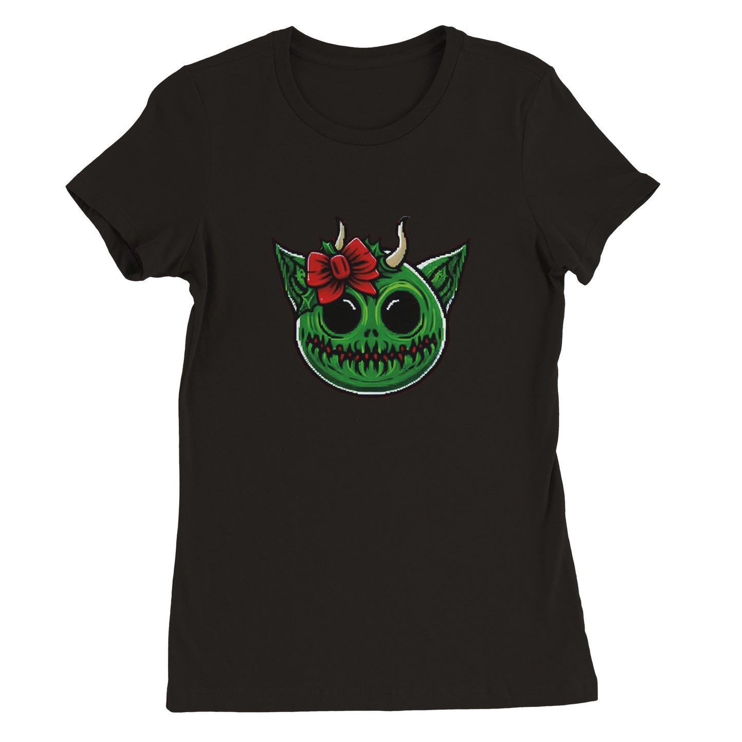 Green Monster Womens T-shirt