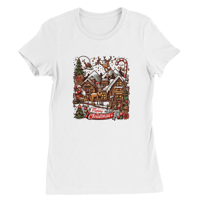 Merry Christmas Womens T-shirt