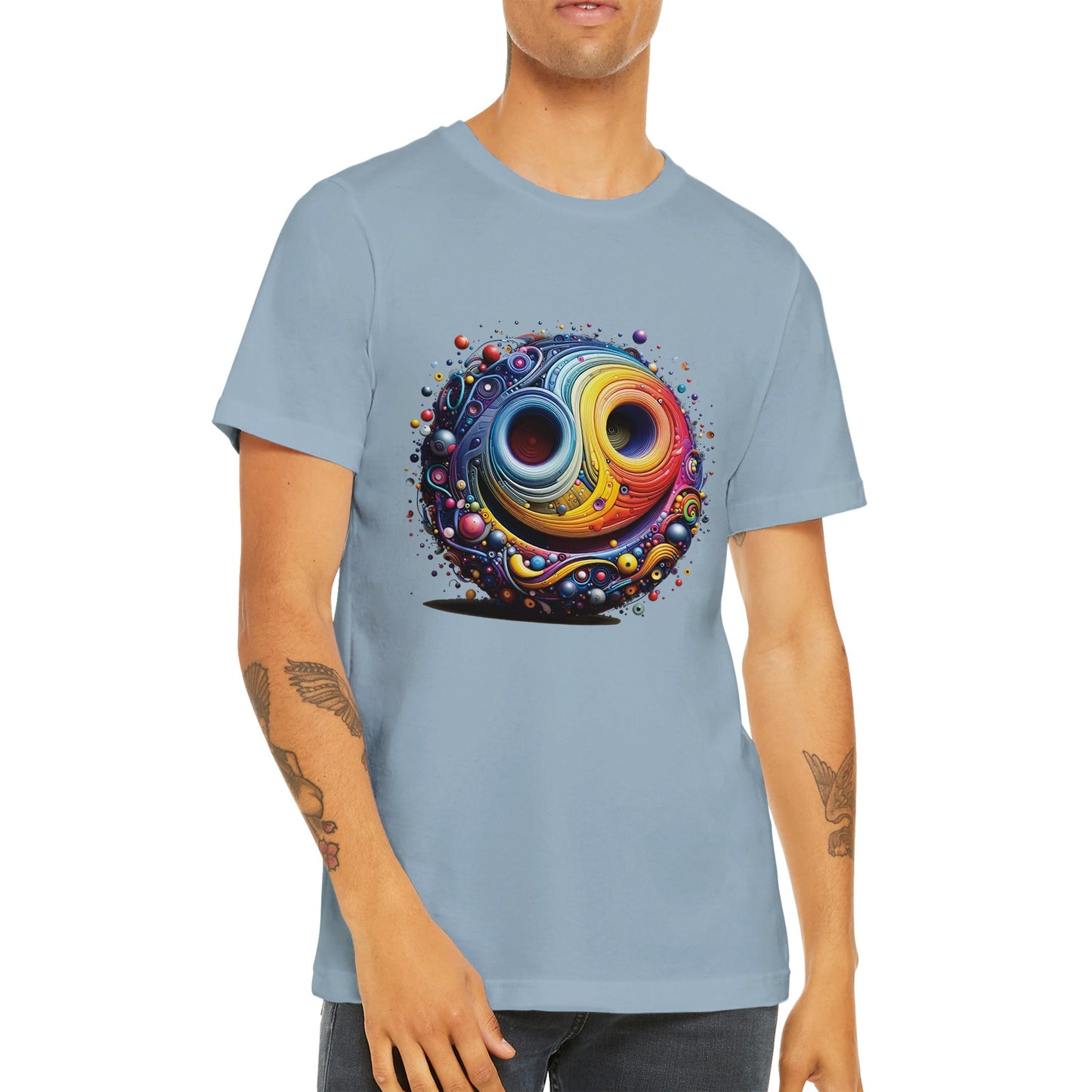 Rainbow Smiley Unisex T-shirt