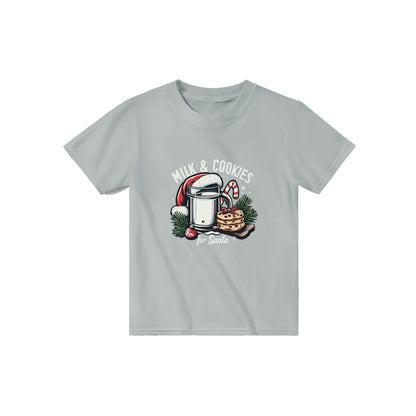 Santa's Milk & Cookies Christmas Kids T-shirt