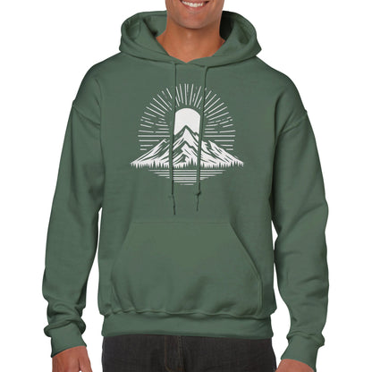 Mountain Sunrise Pullover Hoodie